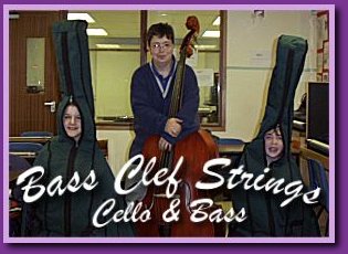 Bass Clef Strings - Cello & Double Bass